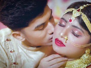 인도 새로 결혼, 사리 Suhagraat 섹스