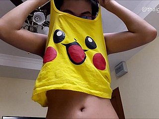 Asian Teen Camgirl asks 'What fortitude you do when you fuck her?', strips nude