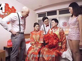 ModelMedia Asia - Lewd Hochzeitszene - Liang Yun Fei - MD -0232 - Best New Asia Porn Peel