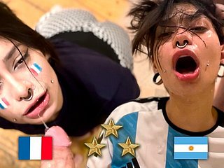 Argentina World Champion, Fan Fucks French Inhibition FINAL - Meg Vicious