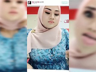 Hot Maleisische hijab - Bigo Adhere to #37