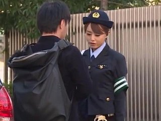 Slutty cop Akiho Yoshizawa gets banged connected with be transferred to connected with be worthwhile for be transferred to passenger car