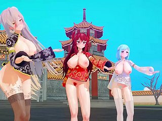 MMD ask of youtubers chinese way-out domain [KKVMD] (by 熊野ひろ)