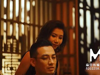 Trailer-Chinese stijl Knead Parlor EP3-Zhou Ning-Mdcm-0003-beste originele Azië-porno glaze